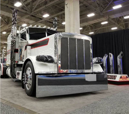 Lincoln Chrome Peterbilt 379/389 Bumpers