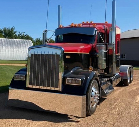 Lincoln Chrome Kenworth W900 Bumper